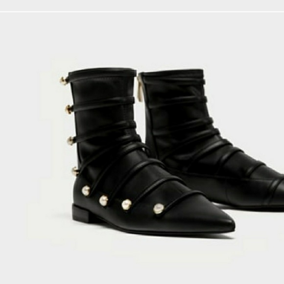 ZARA ANKLE BOOTS BRAND NEW - Picture 5 of 6